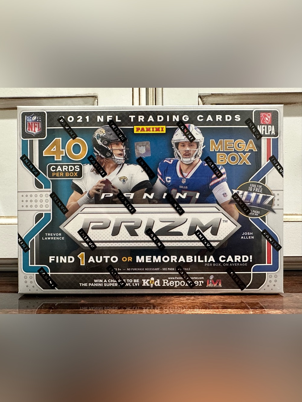 2021 Panini NFL Prizm Football Mega Box NEW SEALED